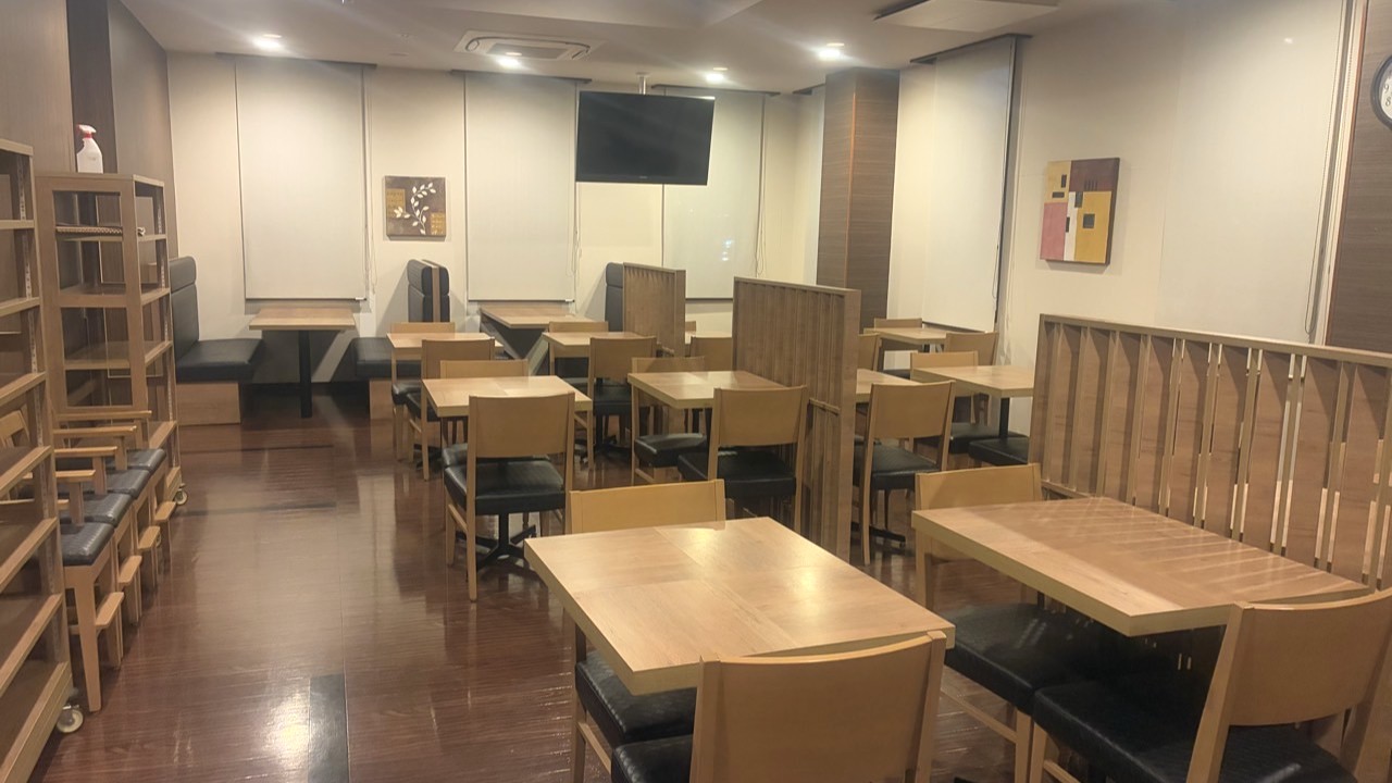 朝食バイキング会場