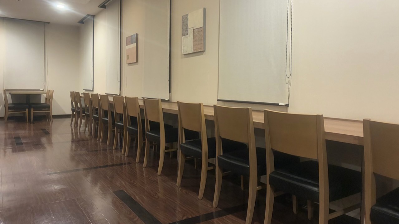 朝食バイキング会場