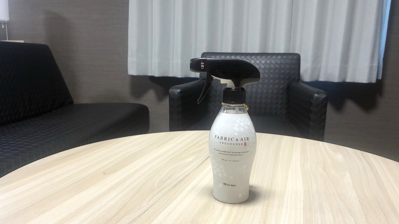 客室備品　消臭スプレー
