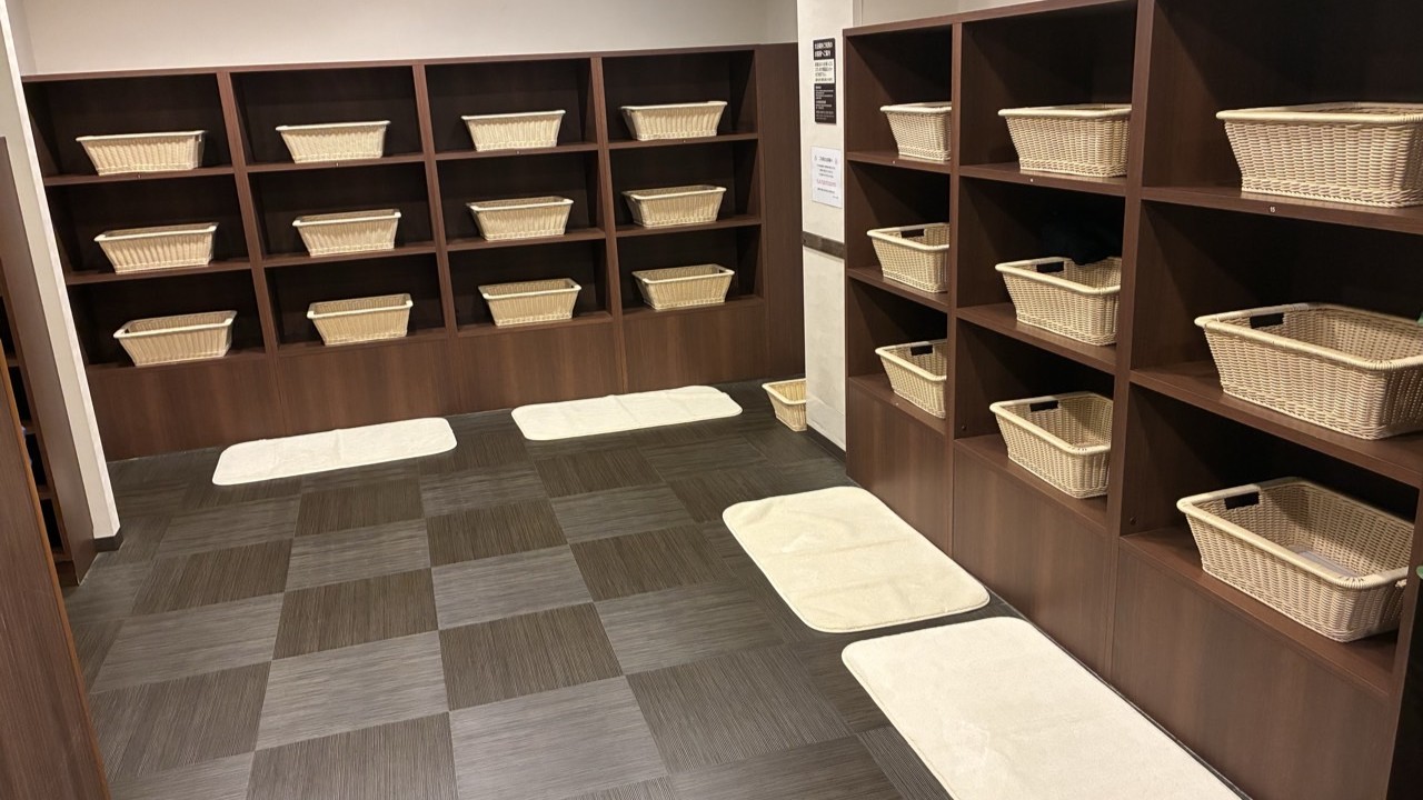 男性大浴場　脱衣所（21ヶ所）