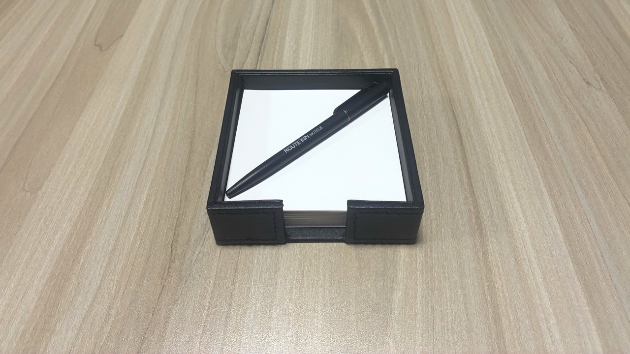 客室備品（メモ帳）