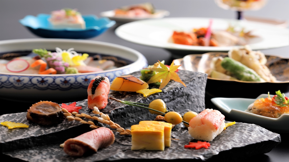 【食でめぐる奈良】60歳以上の方限定《質重視懐石》＆《地酒3種セット》付きプラン