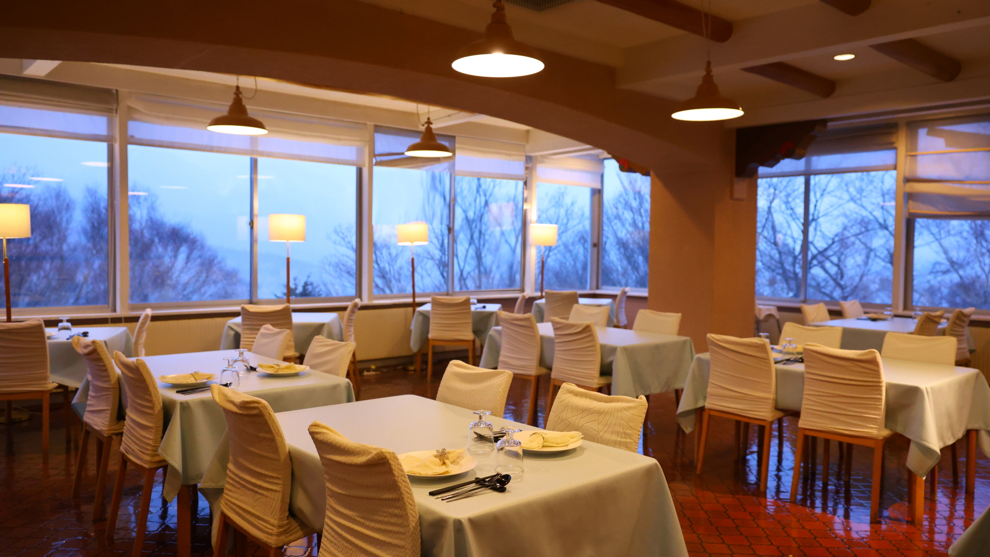 レストランの様子