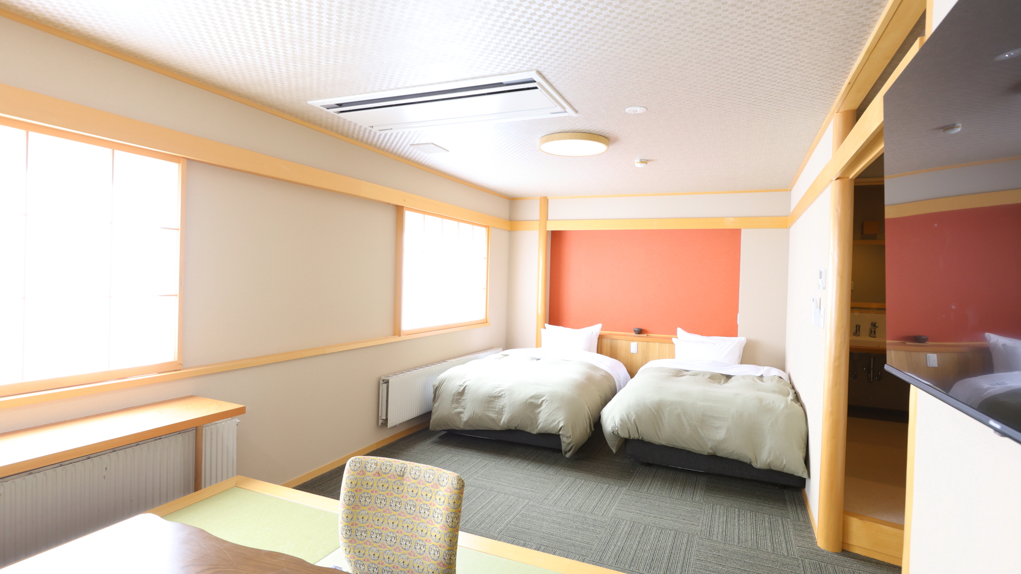 ラージツイン和風 2～4名／禁煙