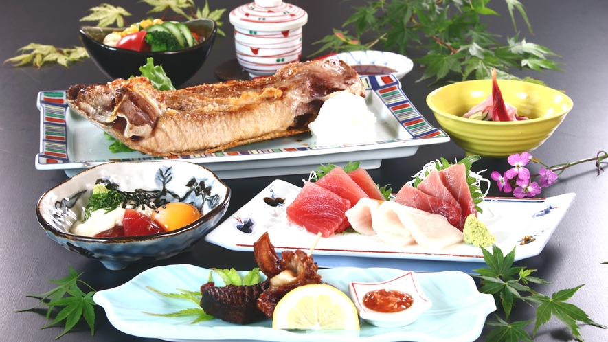夕食◆静岡県産のマグロづくしプラン♪♪