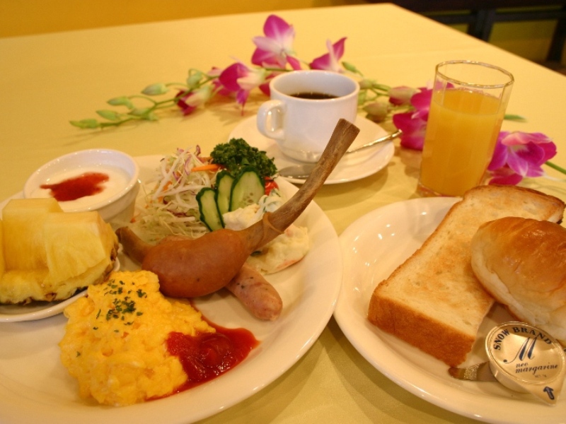 ☆の〜んびりお泊り！でも朝食だけは食べたいな〜ッ♪　(1泊朝食付)  無料貸切風呂は24時間OPEN