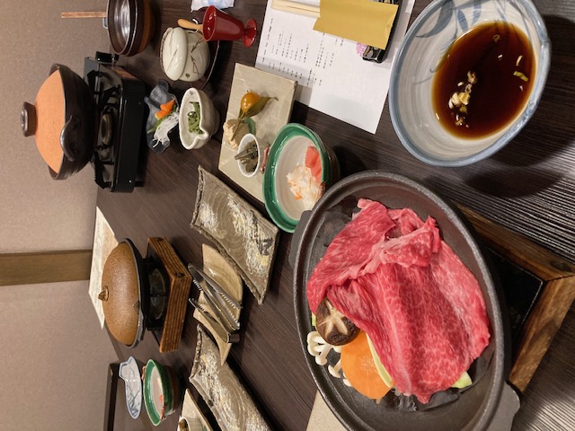 飛騨牛陶板焼き