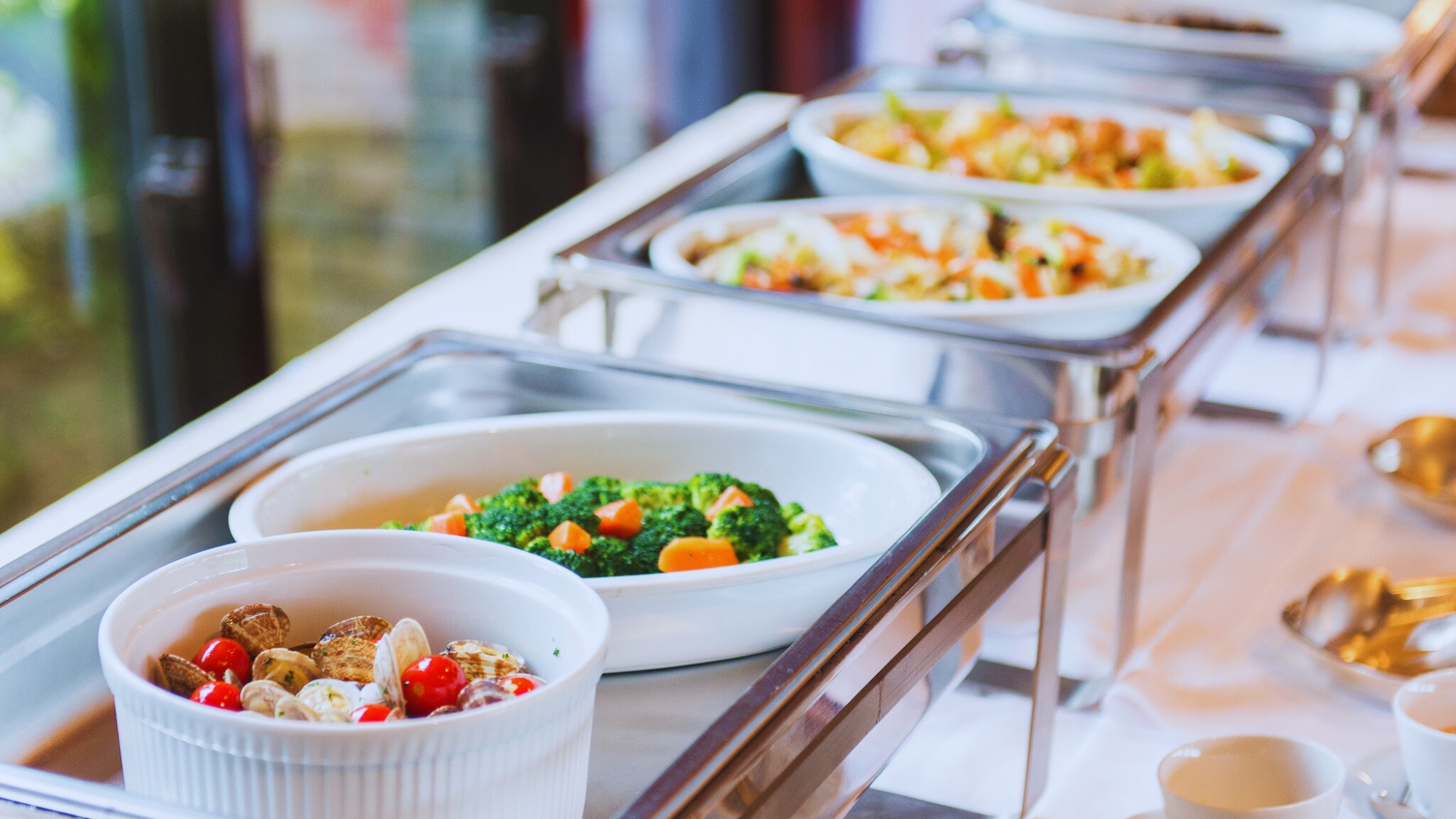 【ビュッフェ朝食】