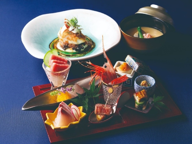 ［夕食：通年］ ～琉球和洋折衷コース～　一流ホテルで腕を奮った料理長渾身の和洋折衷　～イメージ～