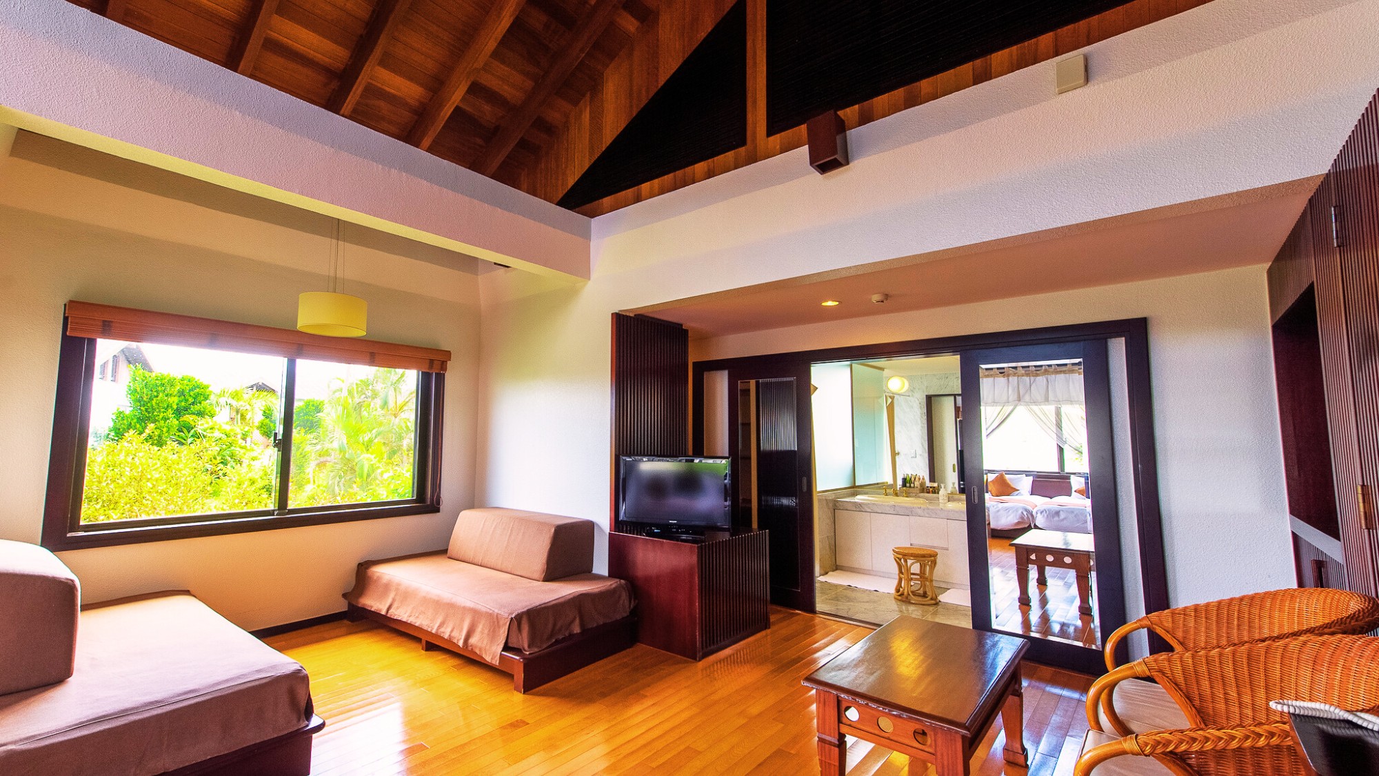 【ペット同伴可】ガーデンヴィラ＜ツインベット　テラス付＞