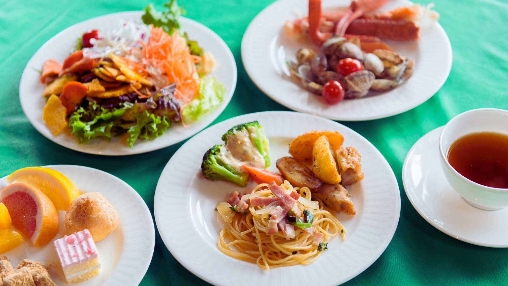 【ビュッフェ朝食】