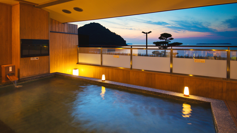 【素泊まり】萩・城下町観光におすすめ♪菊ヶ浜が一望できる自家源泉100％の天然温泉で疲れを癒して