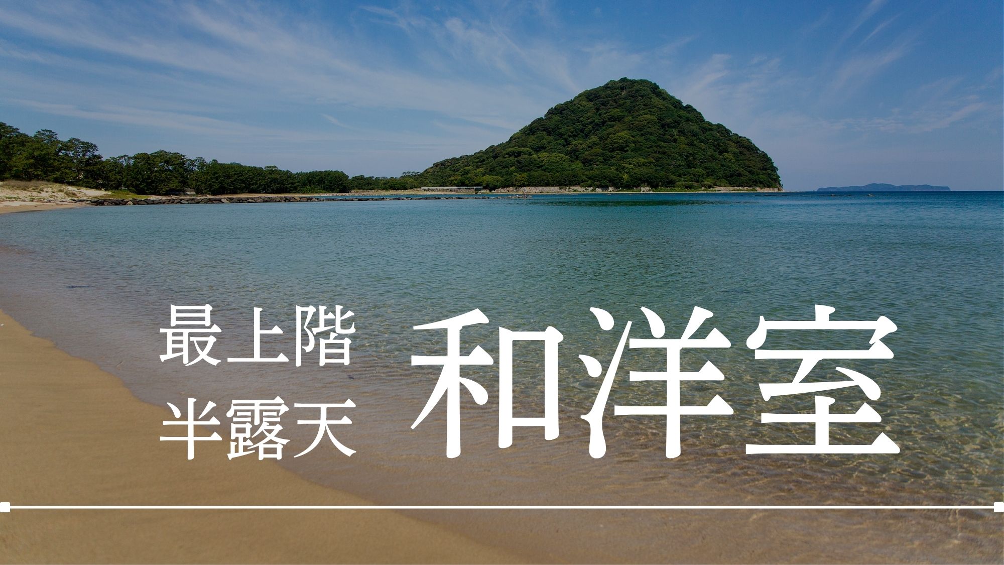 【半露天風呂付デラックス和洋室】