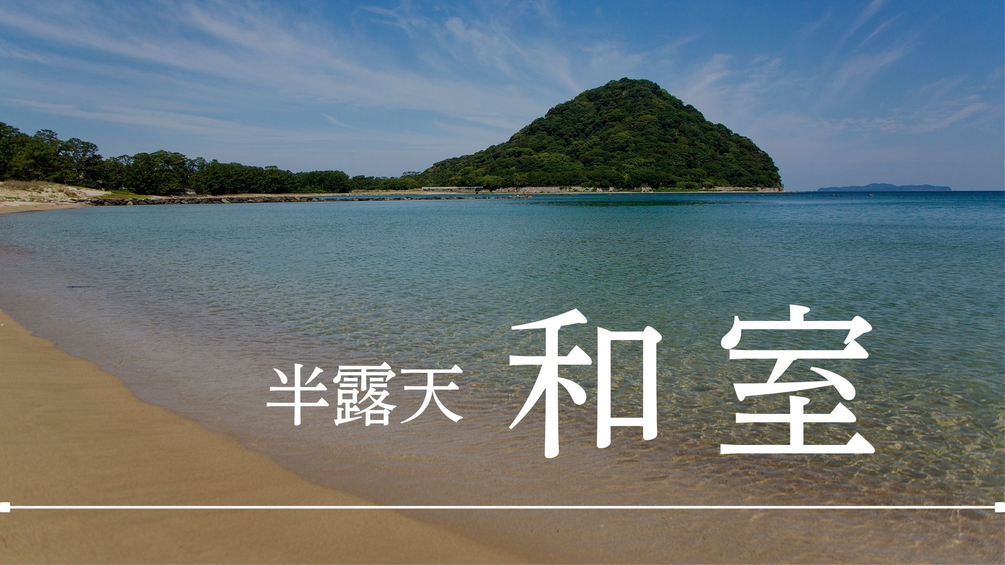 【半露天風呂付デラックス和室】