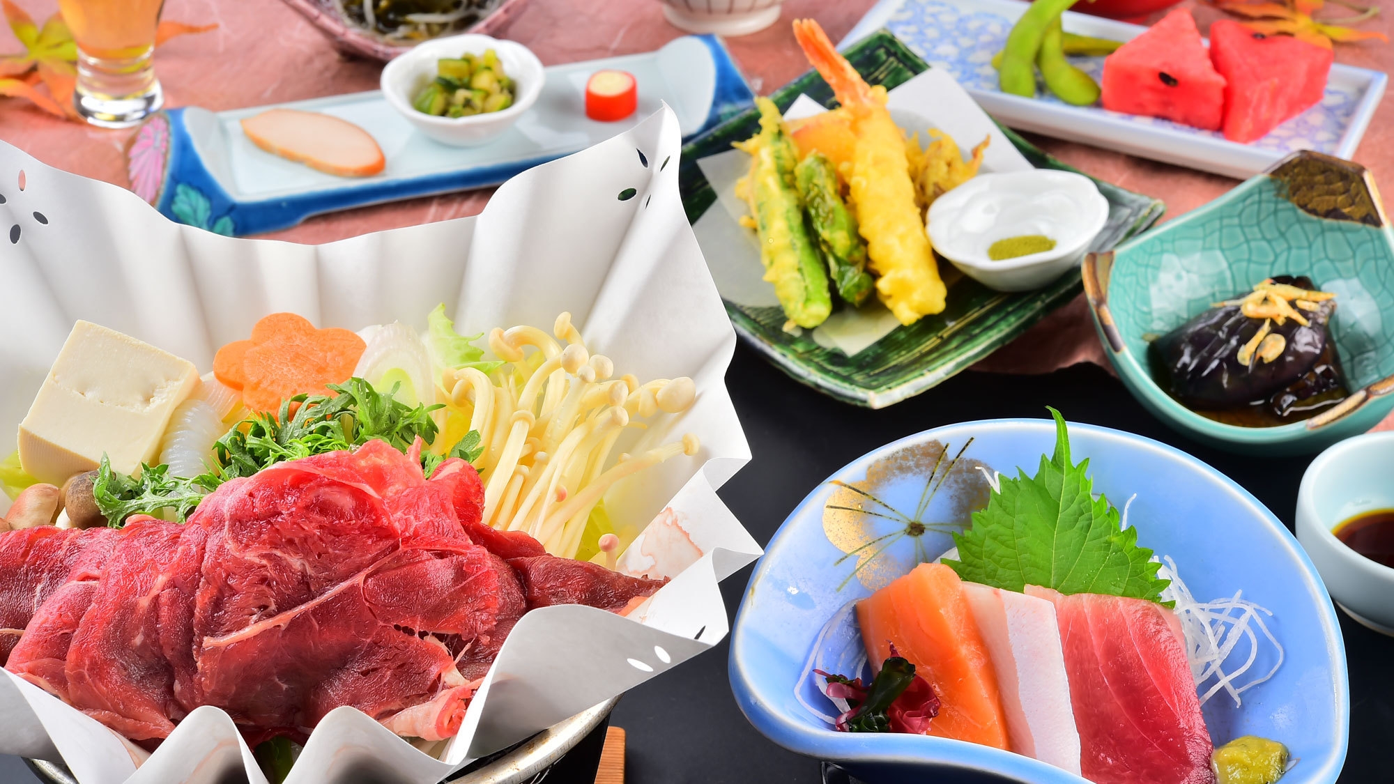 信州ふるさとの味！！信州郷土料理のご夕食【夕食付き】