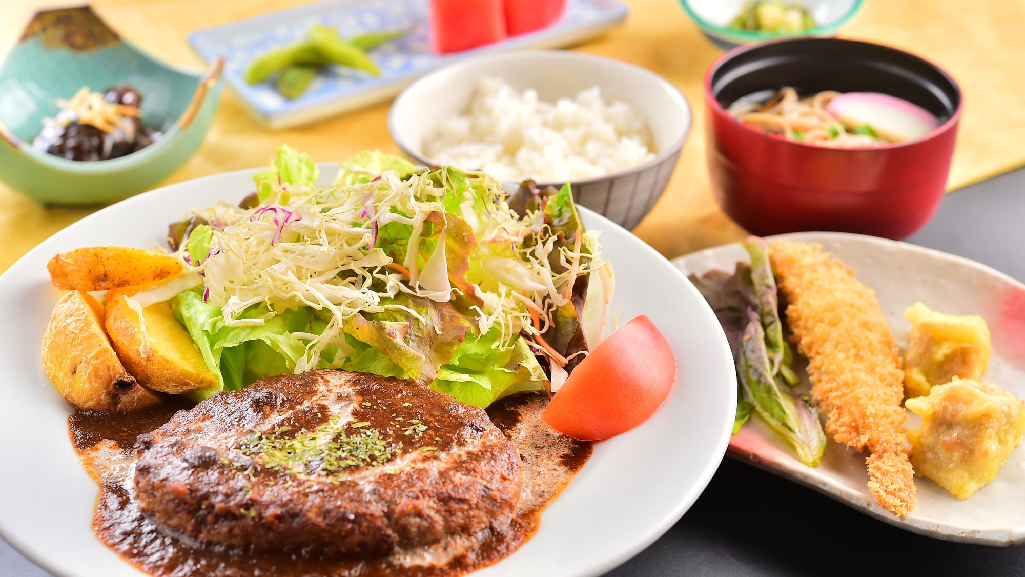 【ビジネス応援プラン】ビジネスの方限定！ご夕食は日替わり定食【1泊2食】