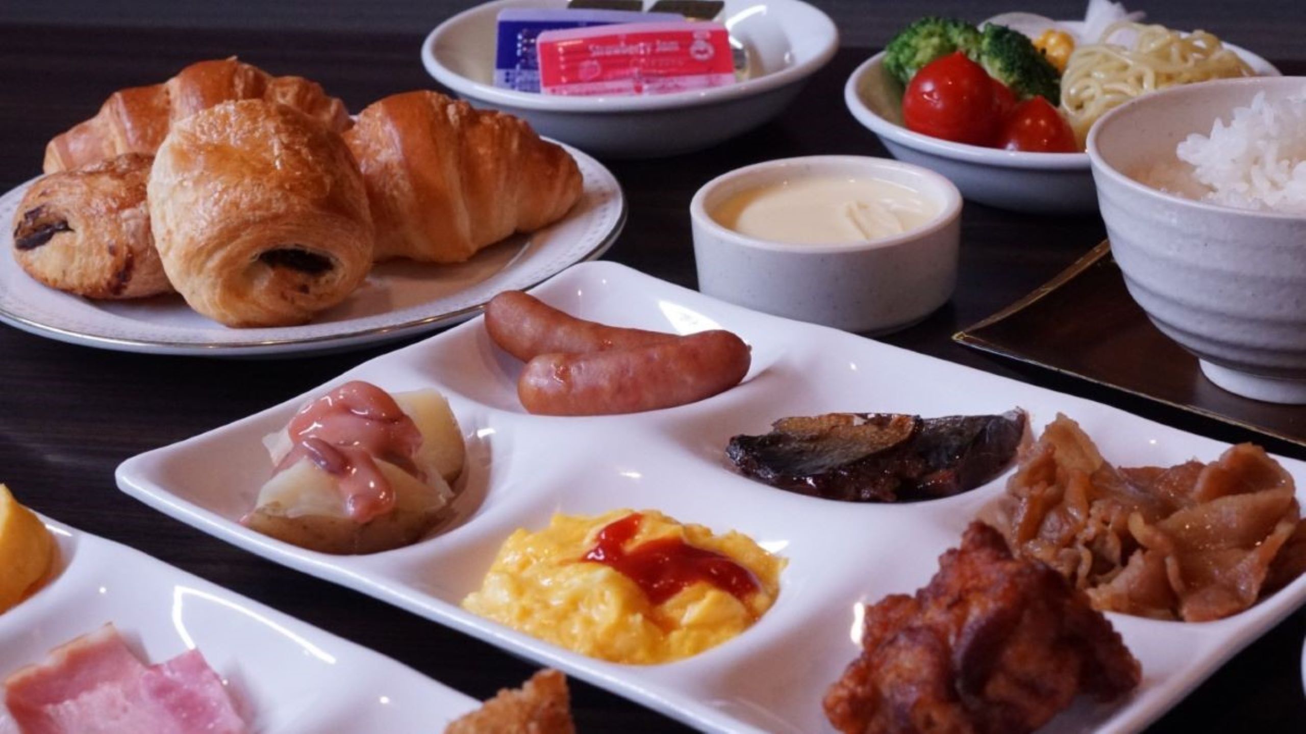 ご朝食盛り付け例２