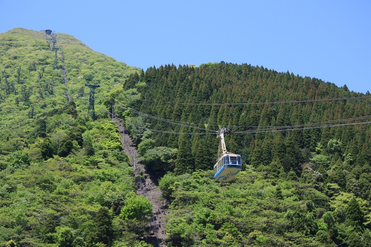 鶴見岳　別府ロープウェイ