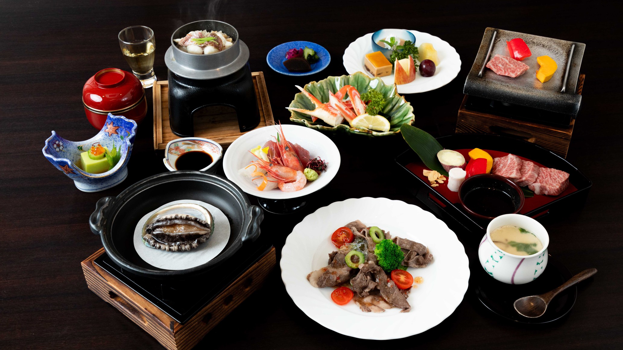 【楽天旅応援！タイムセール】少し豪華な料理を板長おまかせでご堪能あれ！☆なごみ御膳☆