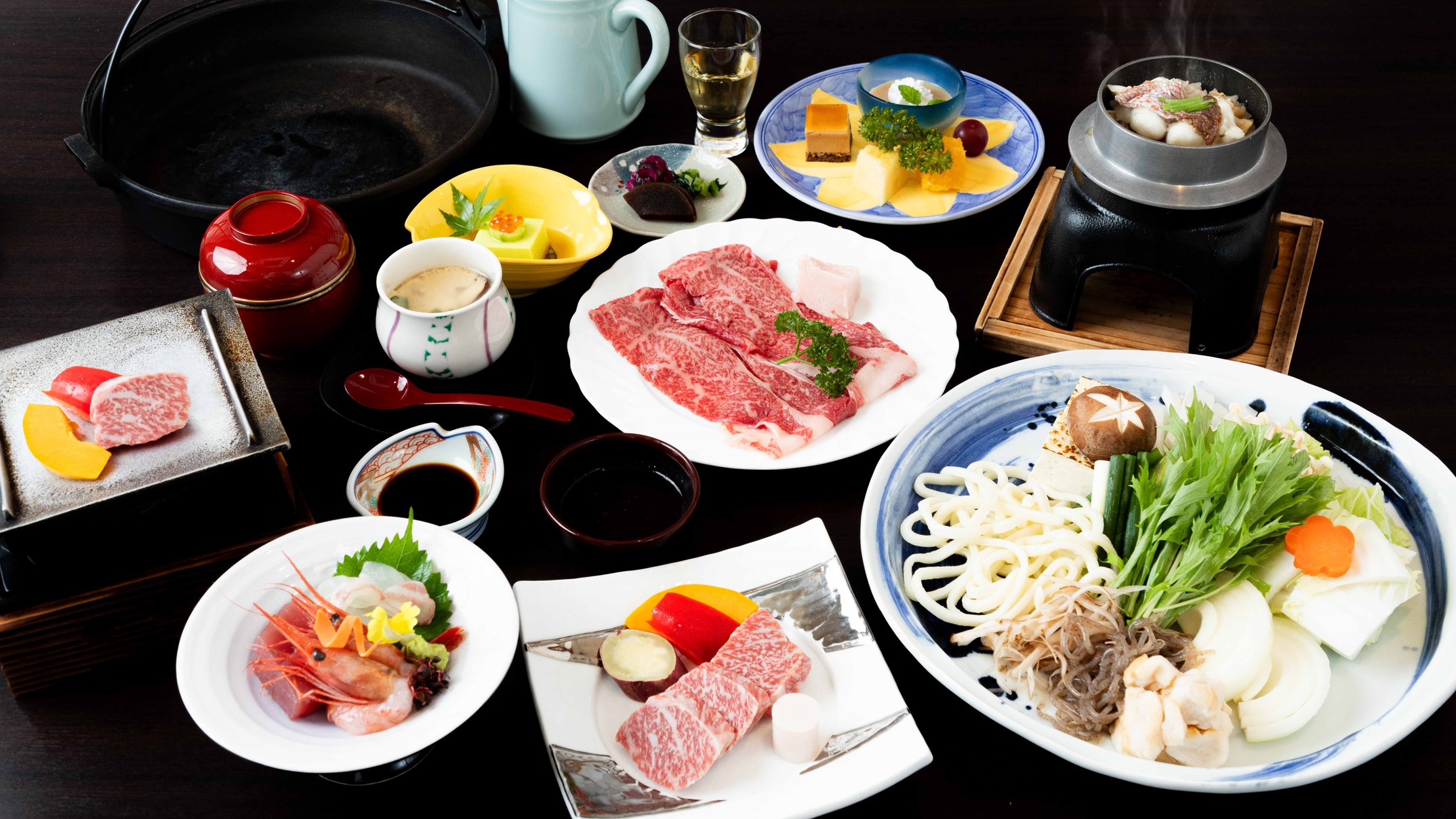 【すき焼き料理のみ】を板長おまかせでご堪能あれ！　☆但馬牛すき焼き☆