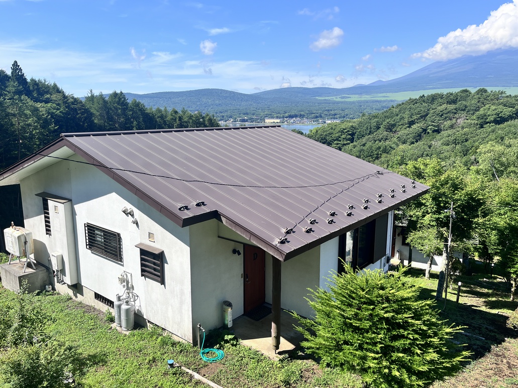 Yuno　ユノ　デッキから望む雄大な富士山は圧巻です