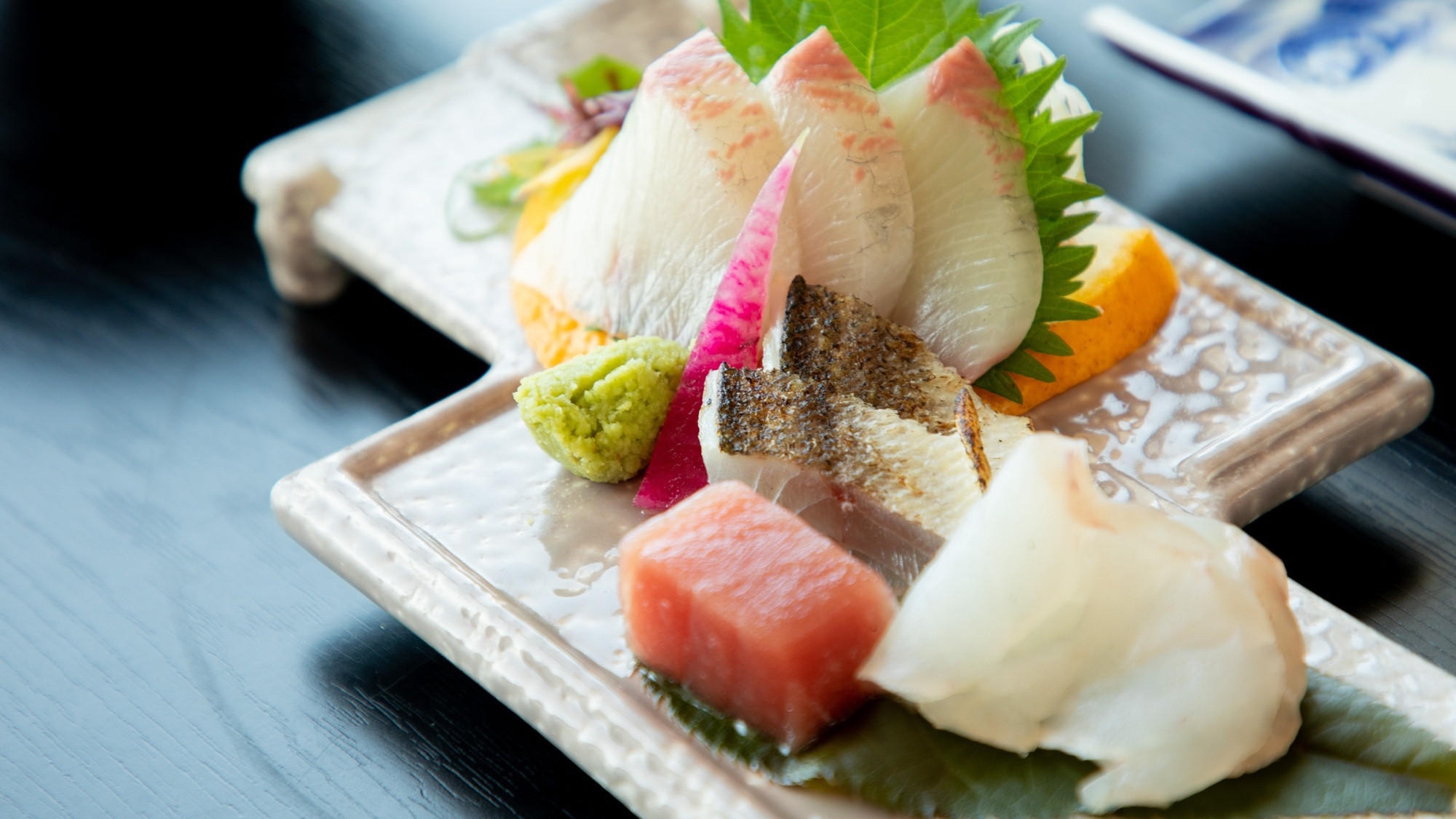 【日帰り昼食】〜はつしろ御膳〜　鮮度抜群！海の幸と季節を味わう
