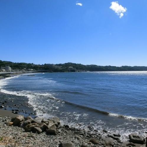 湯河原海水浴場『吉浜』　海水浴、サーフィンの人気スポット