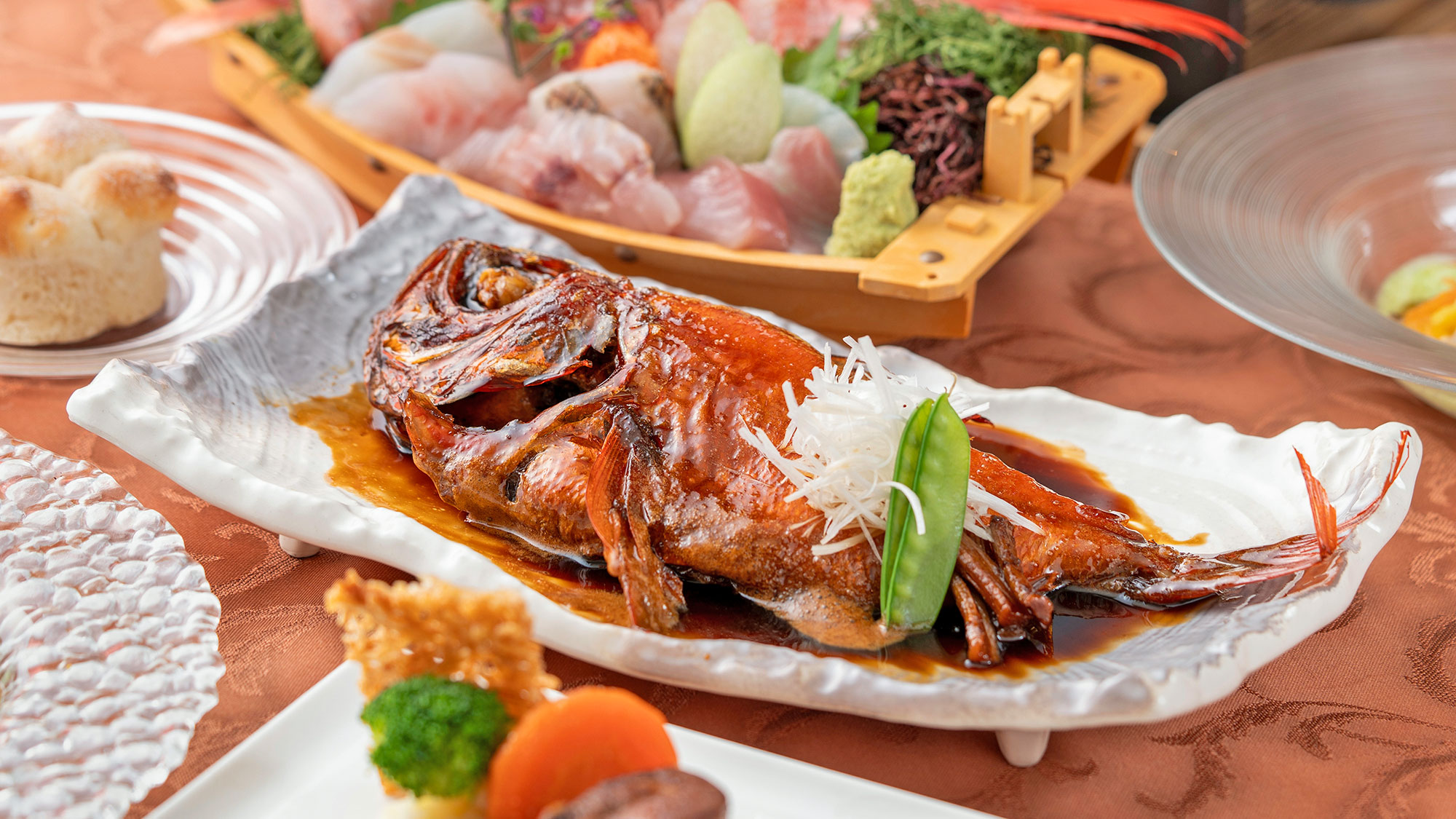 【別注料理】伊豆名物の金目鯛の煮付け