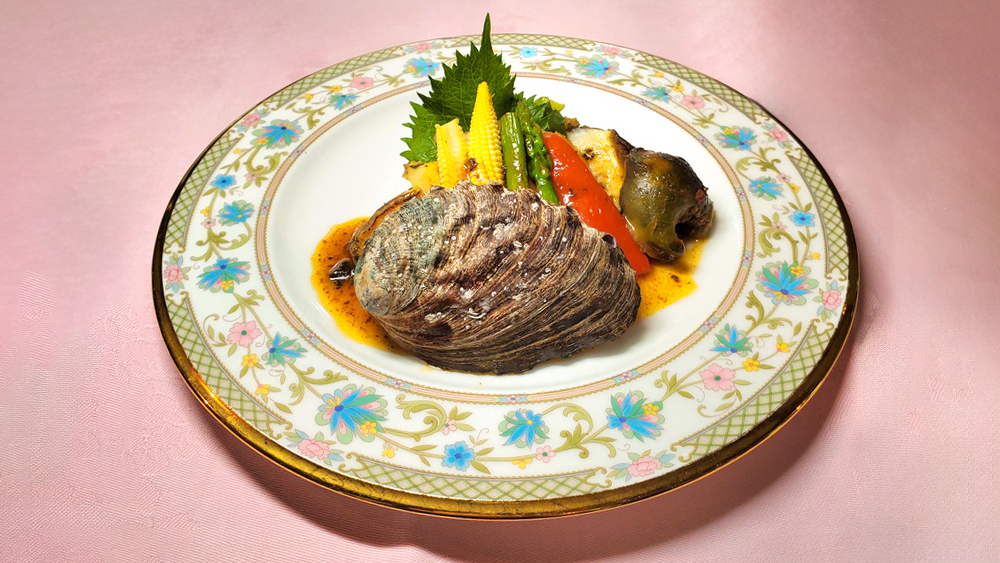 伊豆産　鮑ステーキ