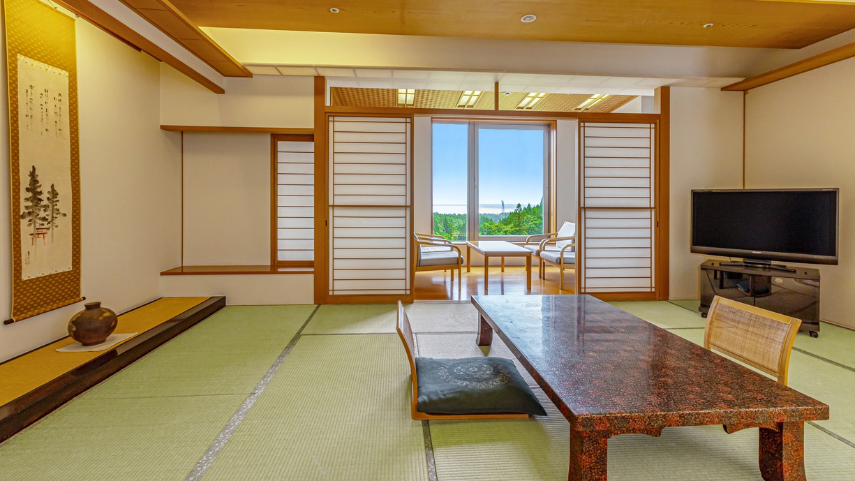 【和室】特別和室■禁煙■/青森ヒバの客室風呂