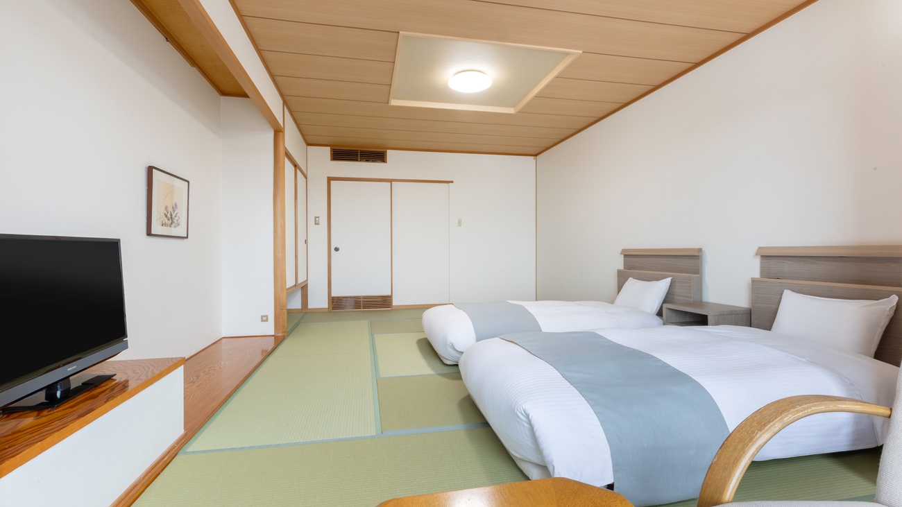 【和室スタンダードツイン】12畳間■禁煙■