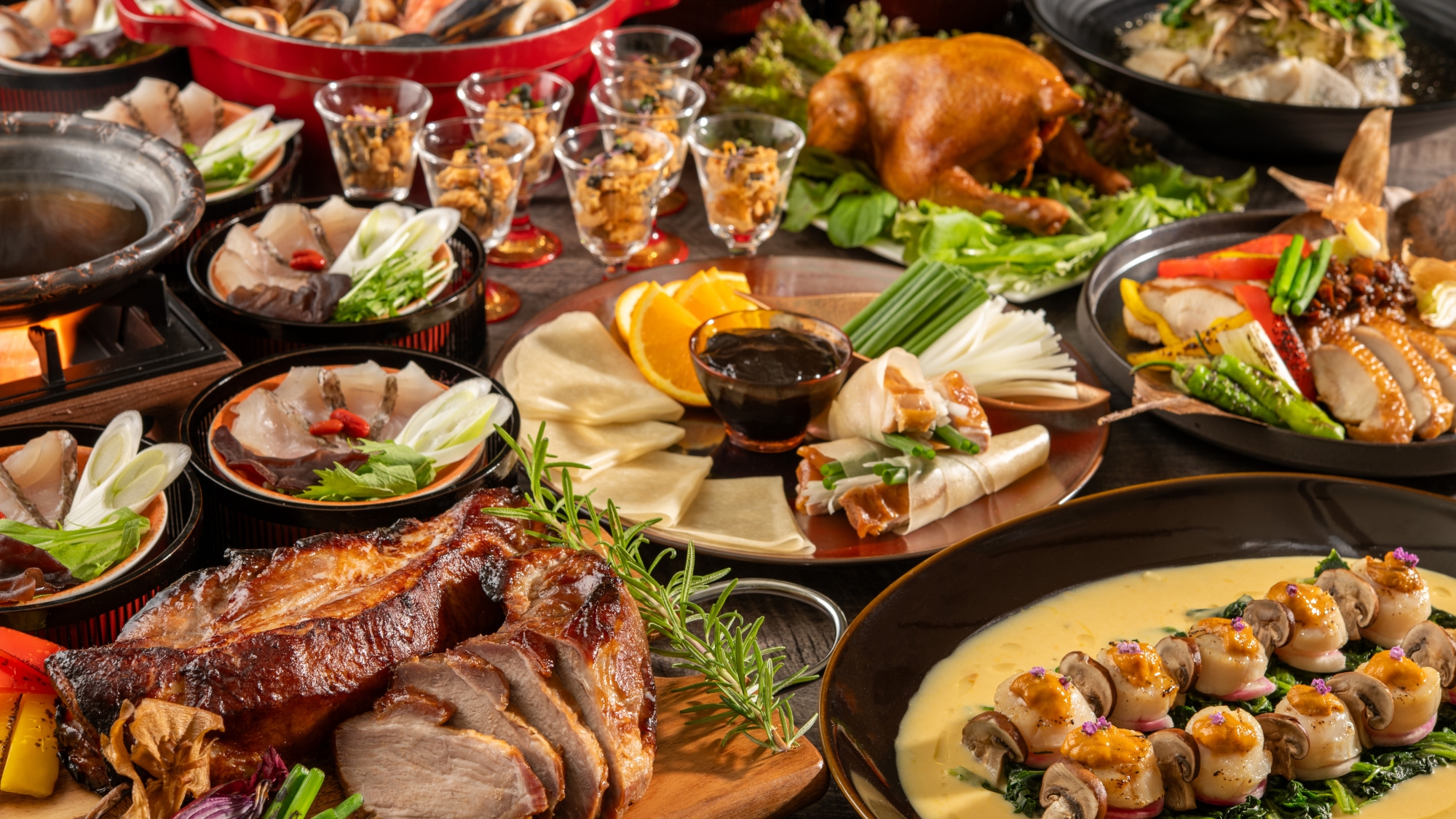 【青森の冬ビュッフェ】食欲を刺激する絶品中華料理と海鮮を楽しむ和洋中ビュッフェ（12月～3月）