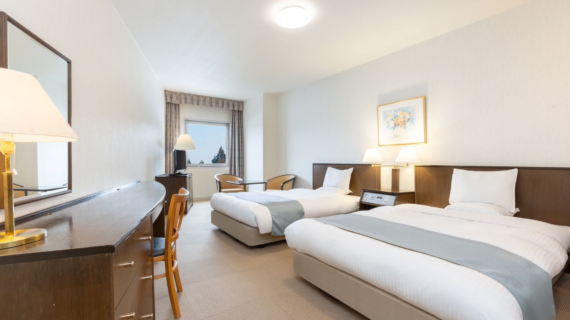 【洋室】スタンダードツインルーム■禁煙■