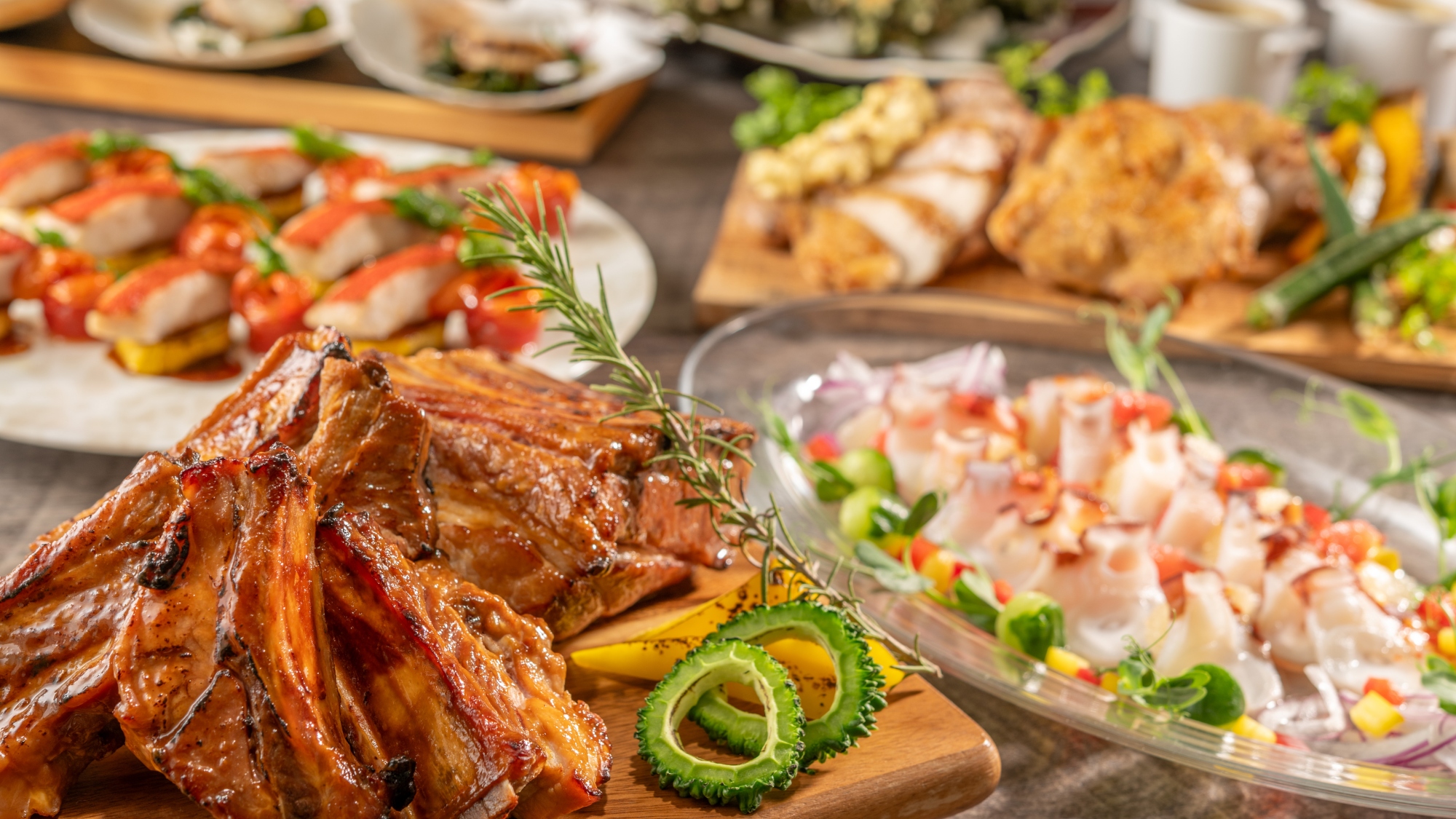 【青森の夏ビュッフェ】海の幸とご当地アレンジビュッフェ（7月～8月）