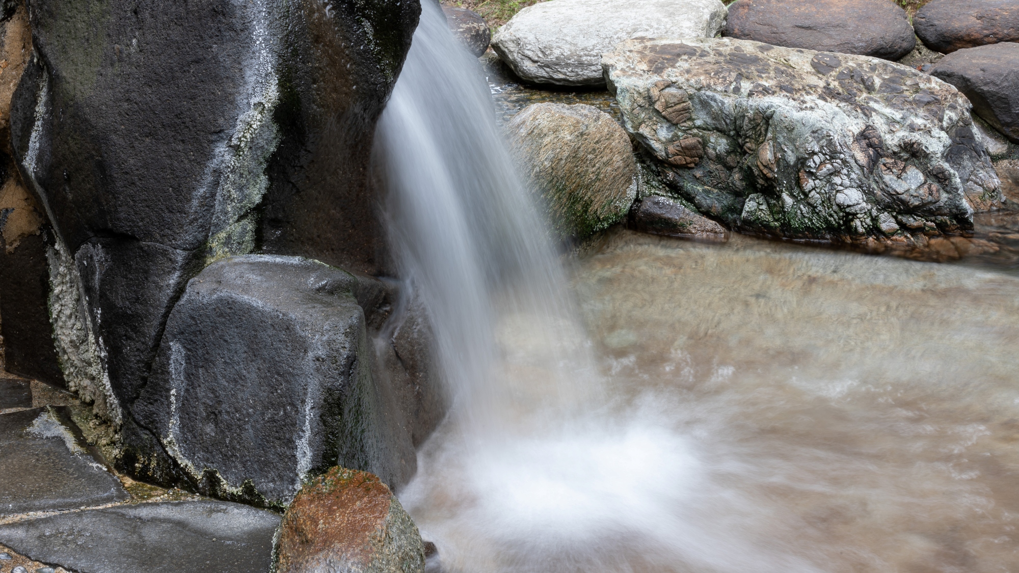 潮風薫る森の中の露天風呂をお楽しみください。
