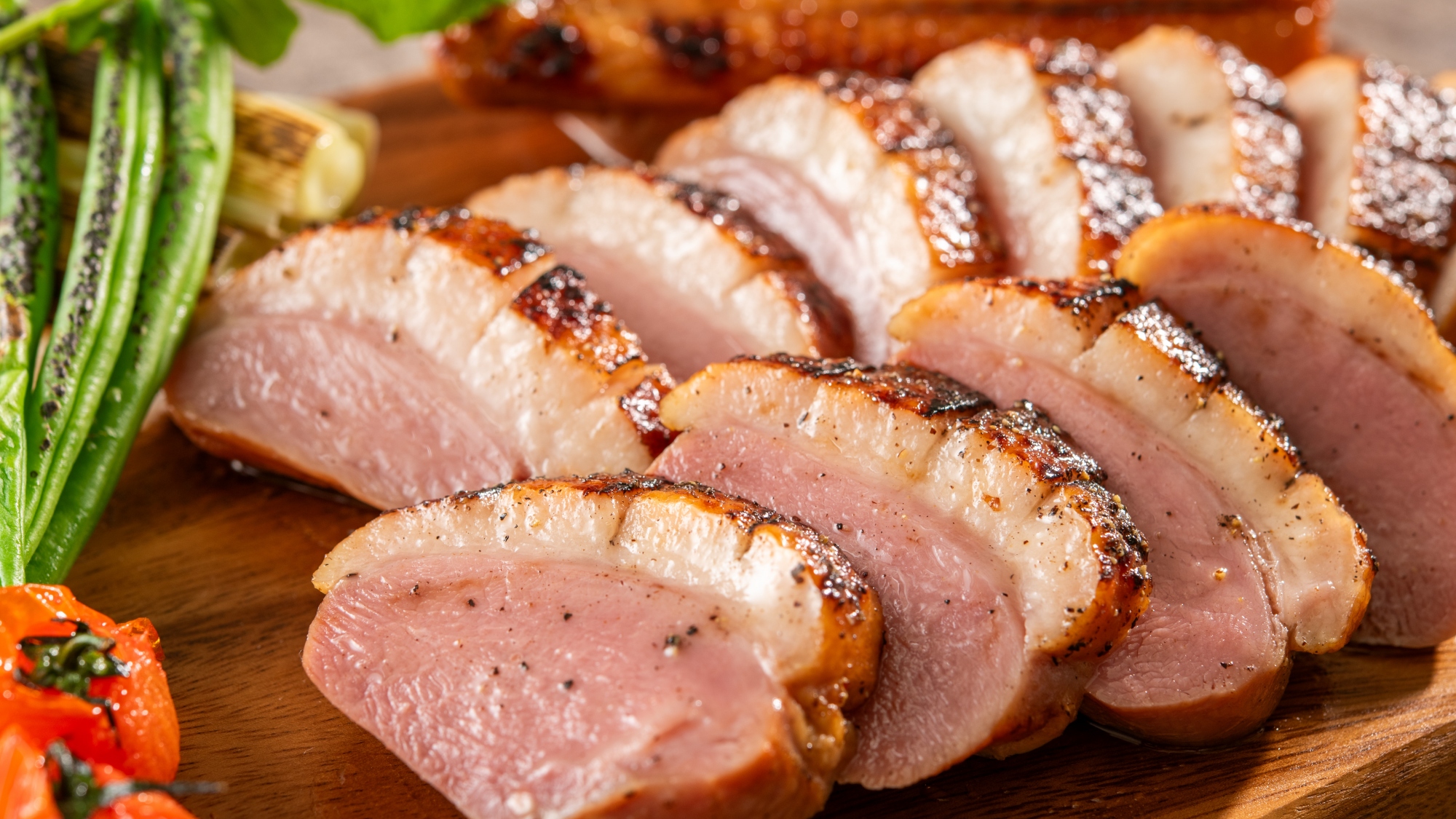 【青森の春ビュッフェ】鴨の蜂蜜黒胡椒焼き（4月～6月）