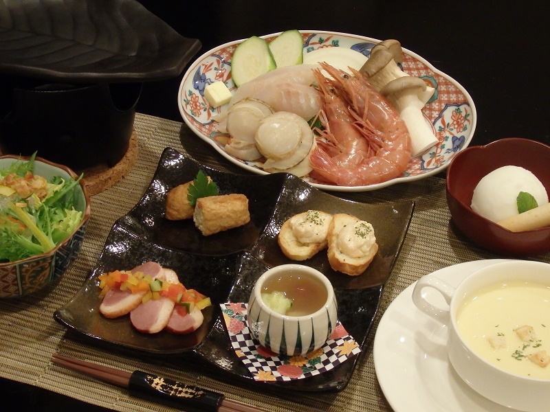 【海 鮮】海の幸を陶板焼きで楽しむプラン