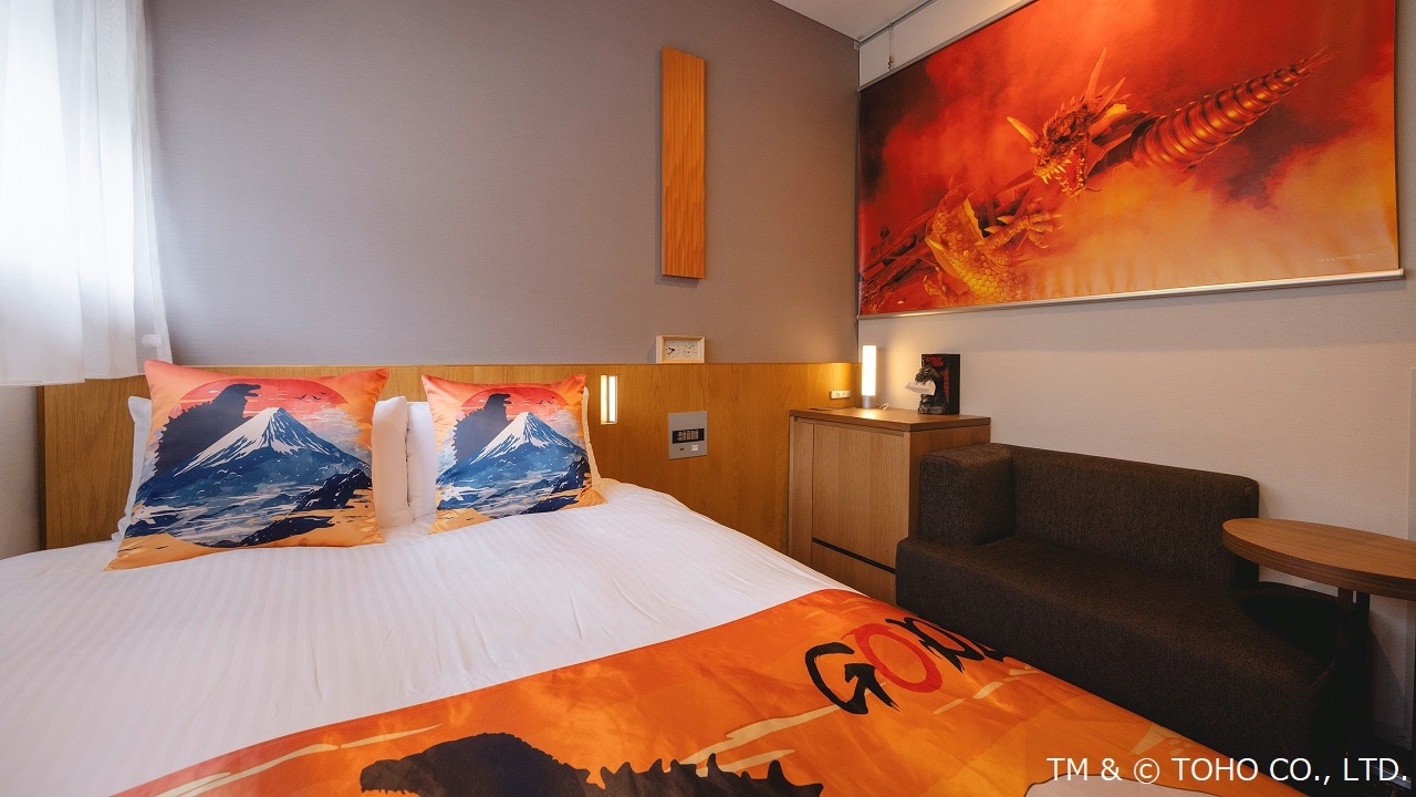 【ゴジラビュールーム】窓の外には目の前にゴジラが！＜朝食付＞