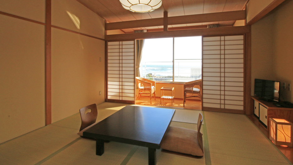 【Stay&Room】宿泊棟二階～太平洋一望 絶景の和室～8畳