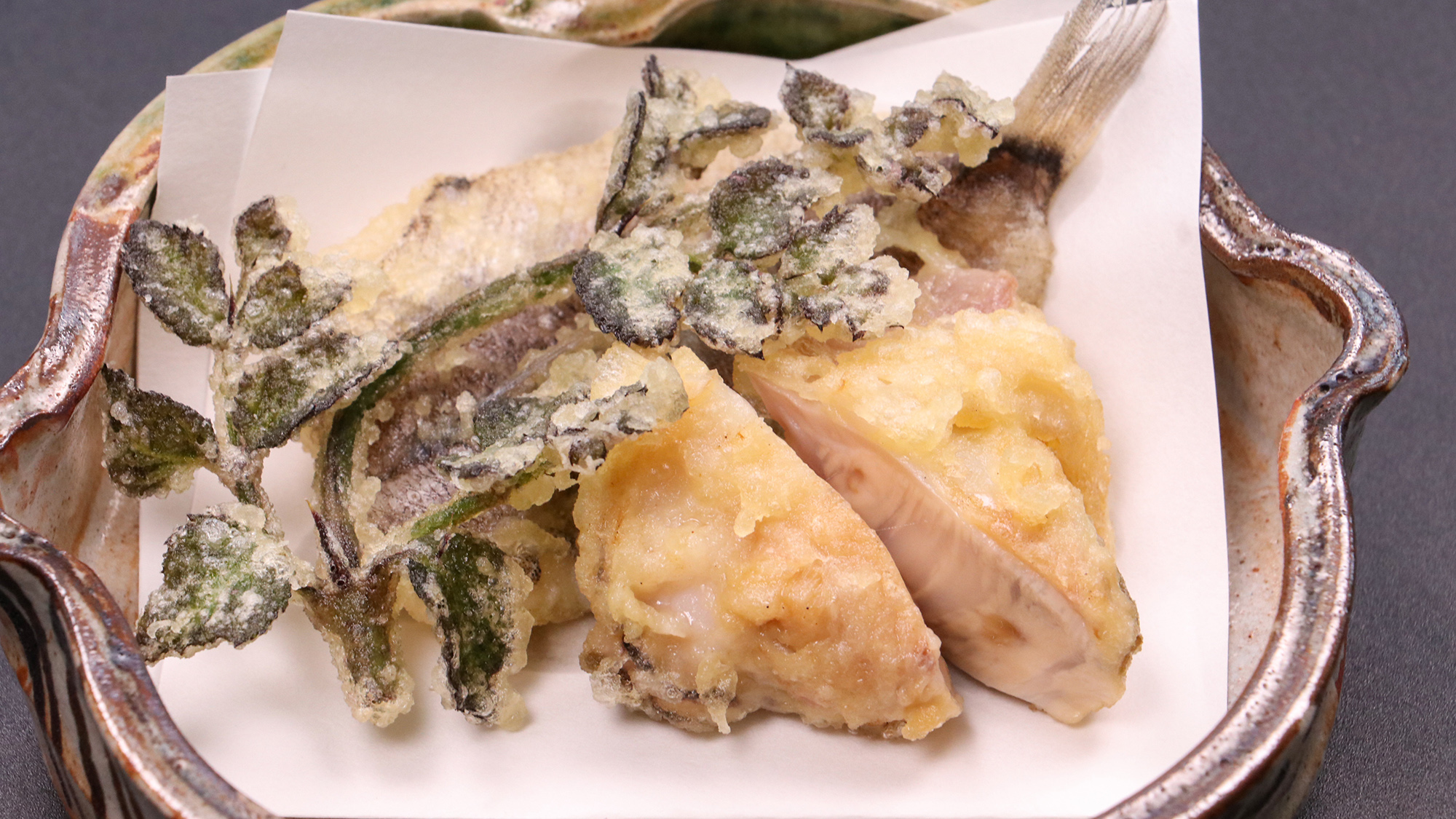 【About The Food／Dinner】地元の常陸野菜(ひたちやさい)や鮮魚などの食材を大切に