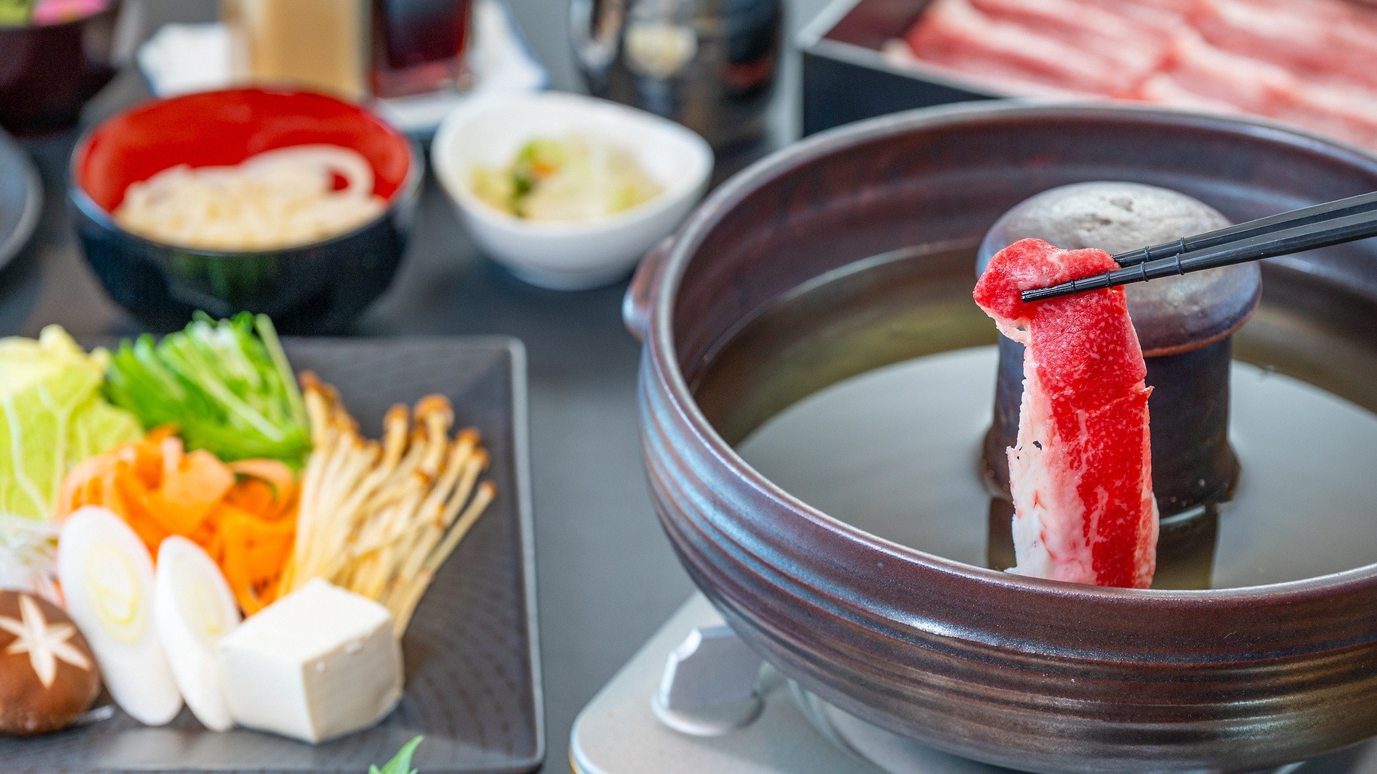 箱根西麓牛のしゃぶしゃぶ