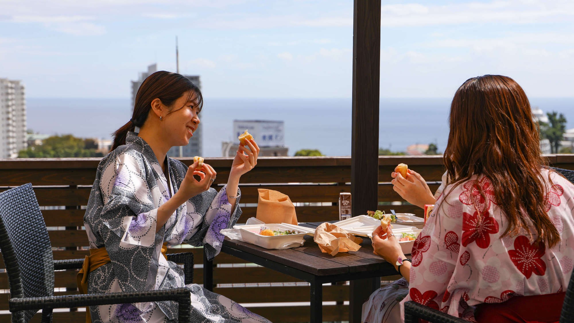 【本館/別館】≪桃山テラス≫テラスで朝食も可能です♪