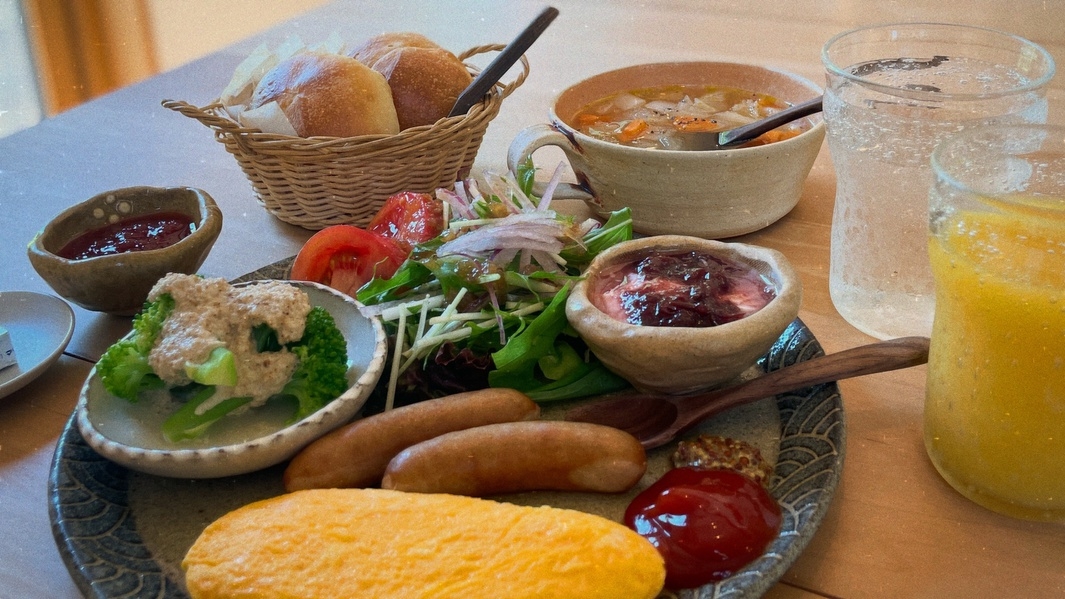 【朝食付】体に優しい朝ごはんでお目覚め♪自然の中で身も心もリフレッシュ！