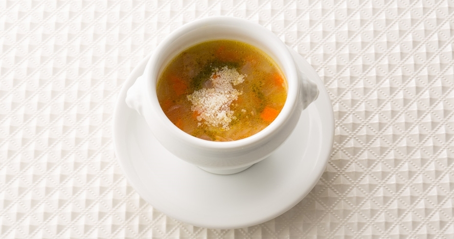 ディナーの一例　－スープ－