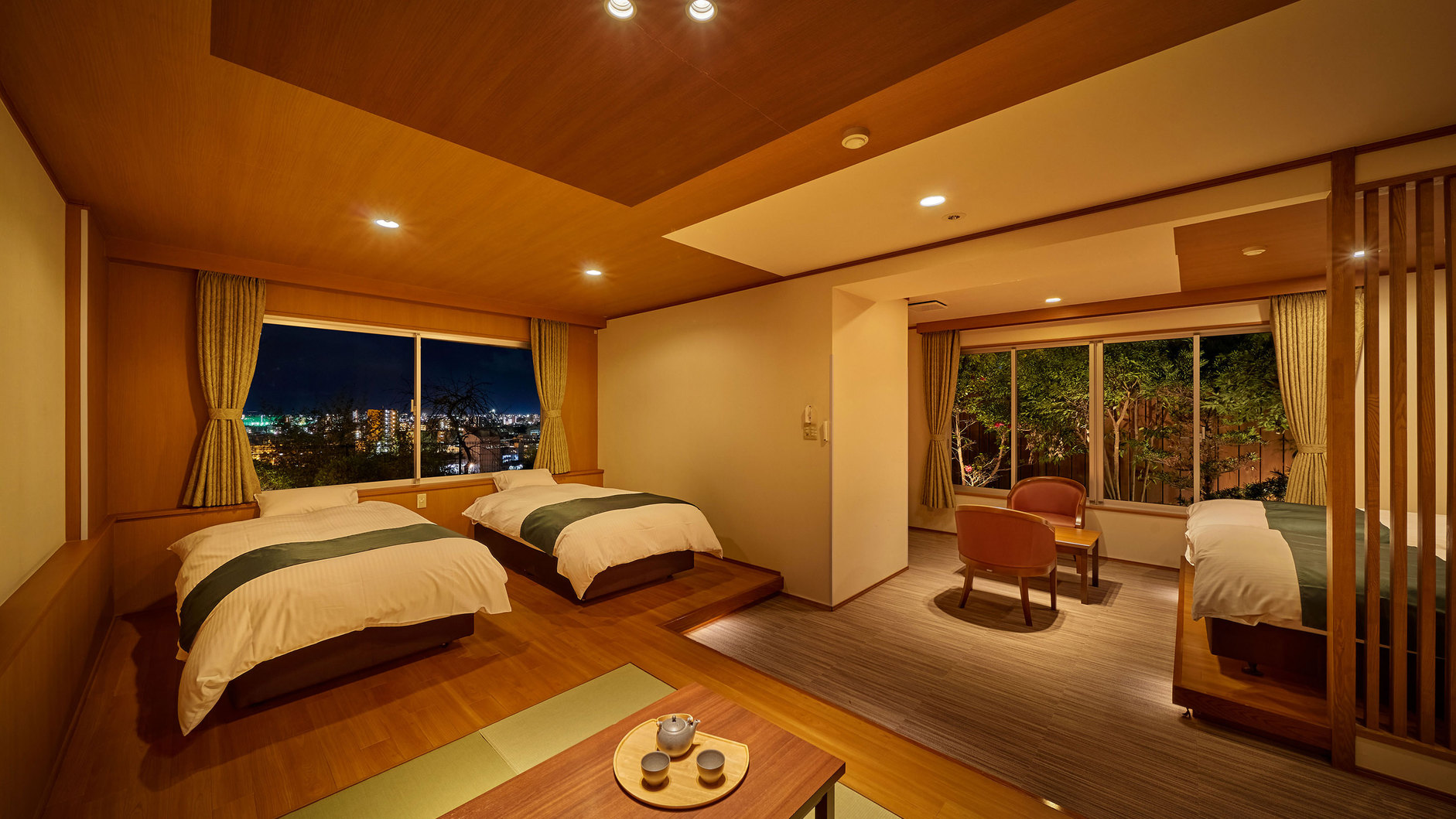 スーペリア露天風呂付フォース　※客室の一例