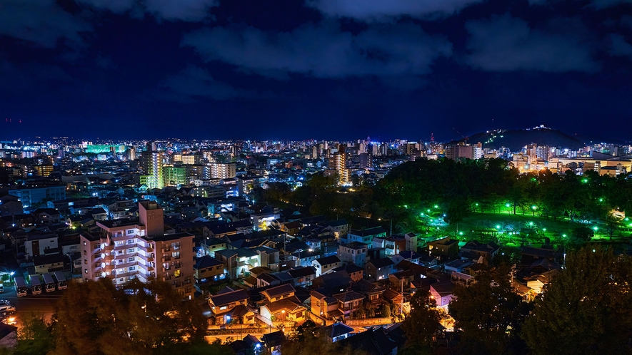 松山の夜景