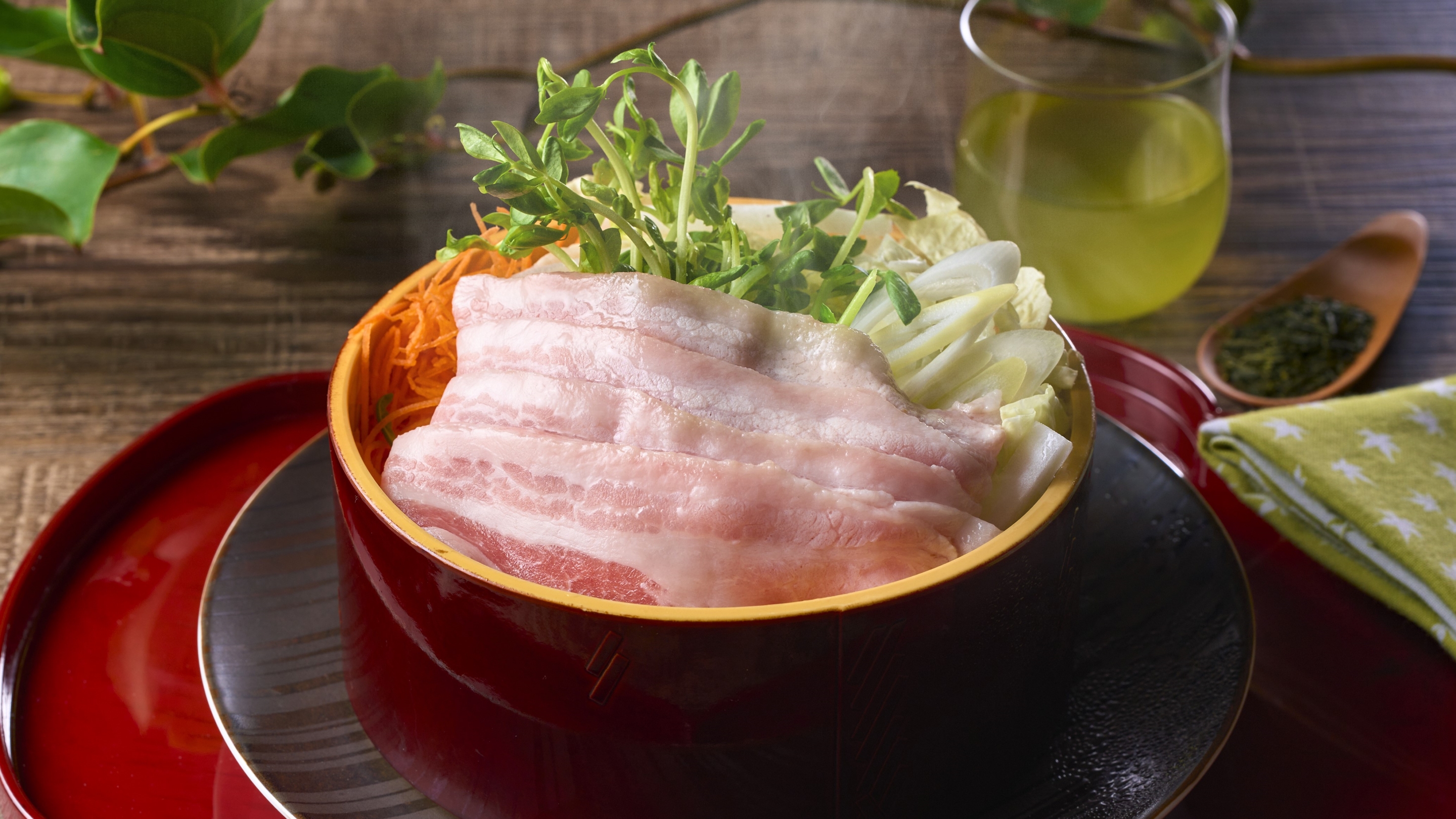 佐賀県産豚の嬉野茶葉蒸し（おすすめご当地グルメ）　※イメージ