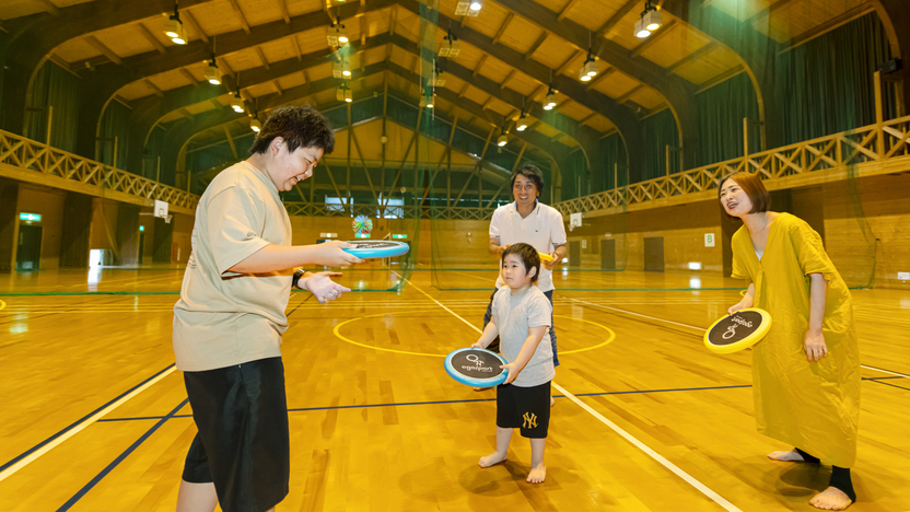 【ファミリー限定】室内アクティビティ1種無料レンタル＆施設利用60分付★ハマる！モルック・ボッチャ