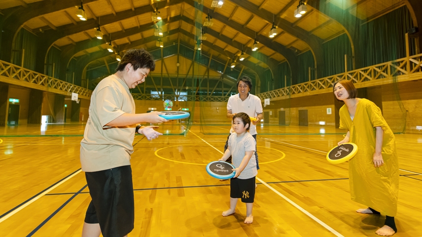 【ファミリー限定】室内アクティビティ1種無料レンタル＆施設利用60分付★ハマる！モルック・ボッチャ