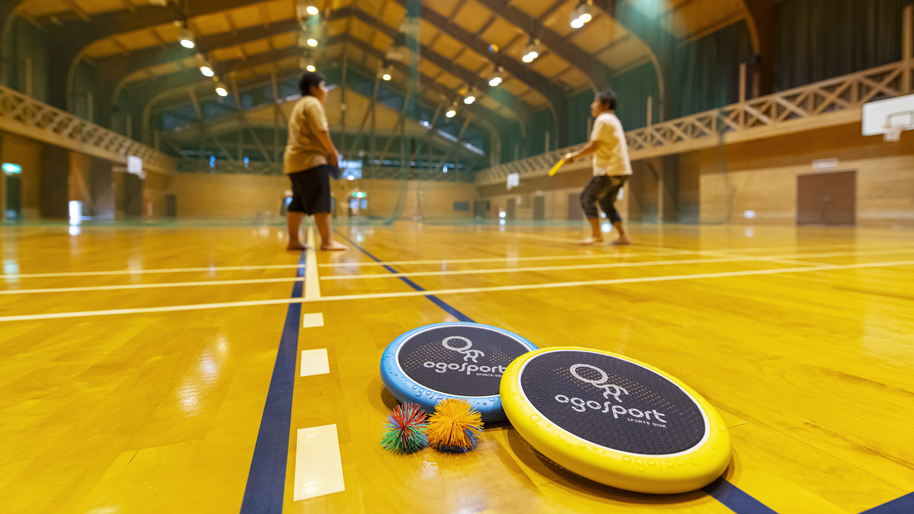 【ファミリー限定】室内アクティビティ1種無料レンタル＆施設利用60分付★ハマる！モルック・ボッチャ